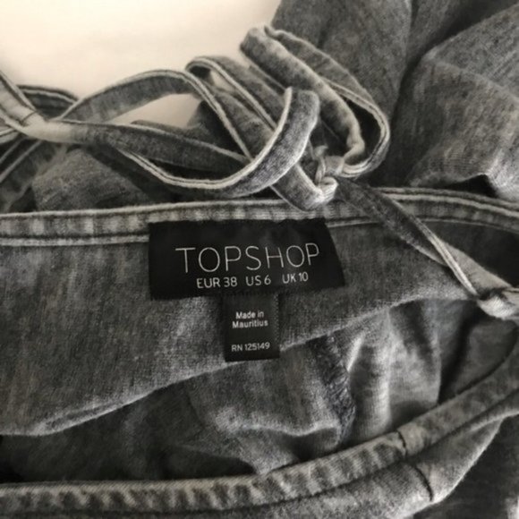 CLOSET CLOSING Topshop burnout dress - Picture 4 of 5